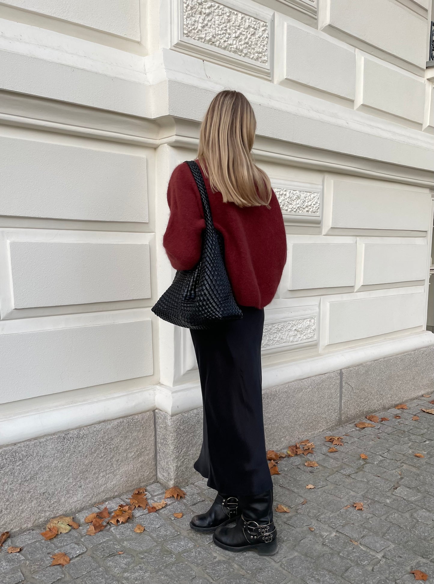 Sweter Wine Crush || Wełna