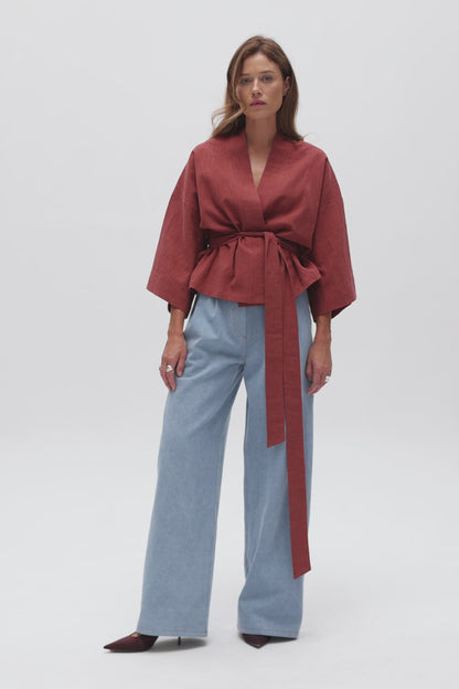 PREORDER Kimono Sakura Rust